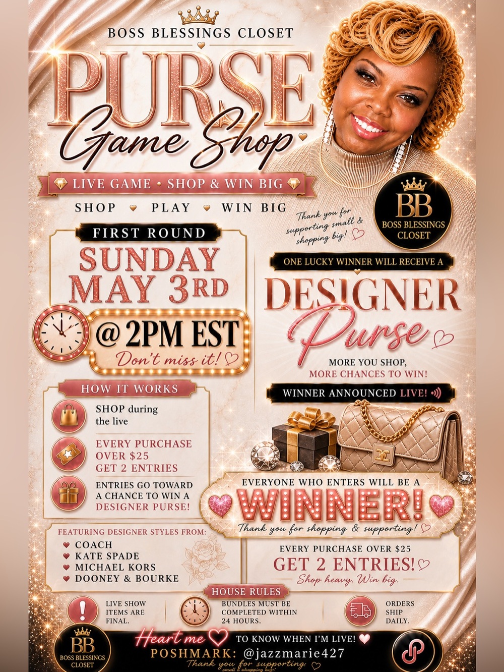 💎👜✨Designer Purse Giveaway 💎👜✨